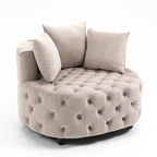 Poltrona di design / Poltrona classica a botte per soggiorno / Poltrona moderna per il tempo libero