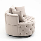 Poltrona di design / Poltrona classica a botte per soggiorno / Poltrona moderna per il tempo libero
