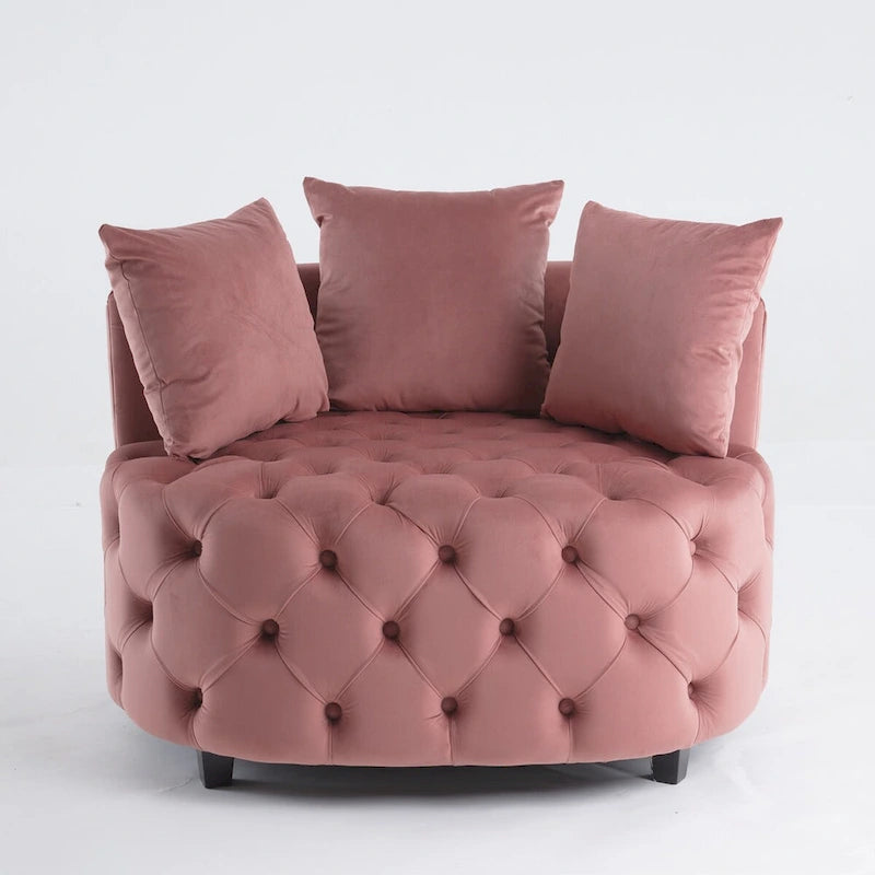 Poltrona di design / Poltrona classica a botte per soggiorno / Poltrona moderna per il tempo libero