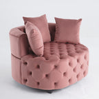 Poltrona di design / Poltrona classica a botte per soggiorno / Poltrona moderna per il tempo libero