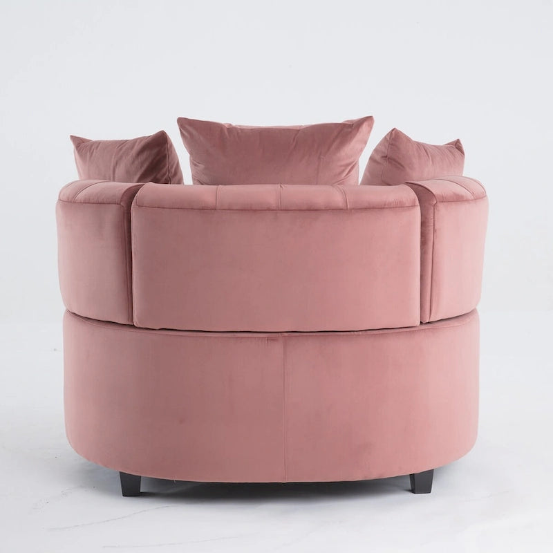 Poltrona di design / Poltrona classica a botte per soggiorno / Poltrona moderna per il tempo libero