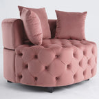 Poltrona di design / Poltrona classica a botte per soggiorno / Poltrona moderna per il tempo libero