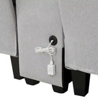 Panca da ingresso Glam in velluto trapuntato | Gambe in metallo lucido | 113 kg | 98,4 cm L