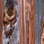 Panca in lastra di legno massello | Bordo naturale | 178 cm L x 35,5 cm L x 45,7 cm H | Panca rustica da ingresso
