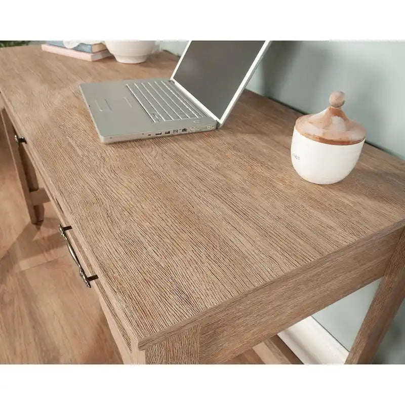 Scrivania in stile rustico da 137 cm | Legno massello | Scrivania per ufficio in stile fattoria