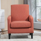 Poltrona minimalista ed elegante | Struttura in legno massello | Cuscino morbido in spugna | Sedia d'accento moderna