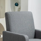 Poltrona minimalista ed elegante | Struttura in legno massello | Cuscino morbido in spugna | Sedia d'accento moderna