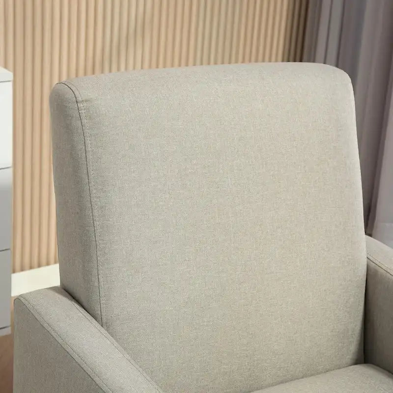 Poltrona minimalista ed elegante | Struttura in legno massello | Cuscino morbido in spugna | Sedia d'accento moderna
